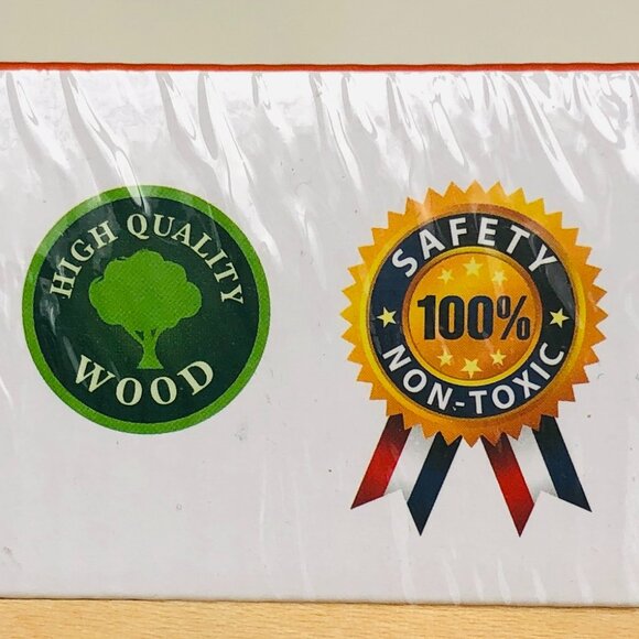 VIGA 24 Pcs Flat Wooden Puzzle w/Tray -Park Insects New Sealed For Age 2+ - Picture 14 of 16